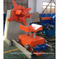 Heavy Duty 8 Ton Hydraulic Metal Coil Uncoiler with Loading Car